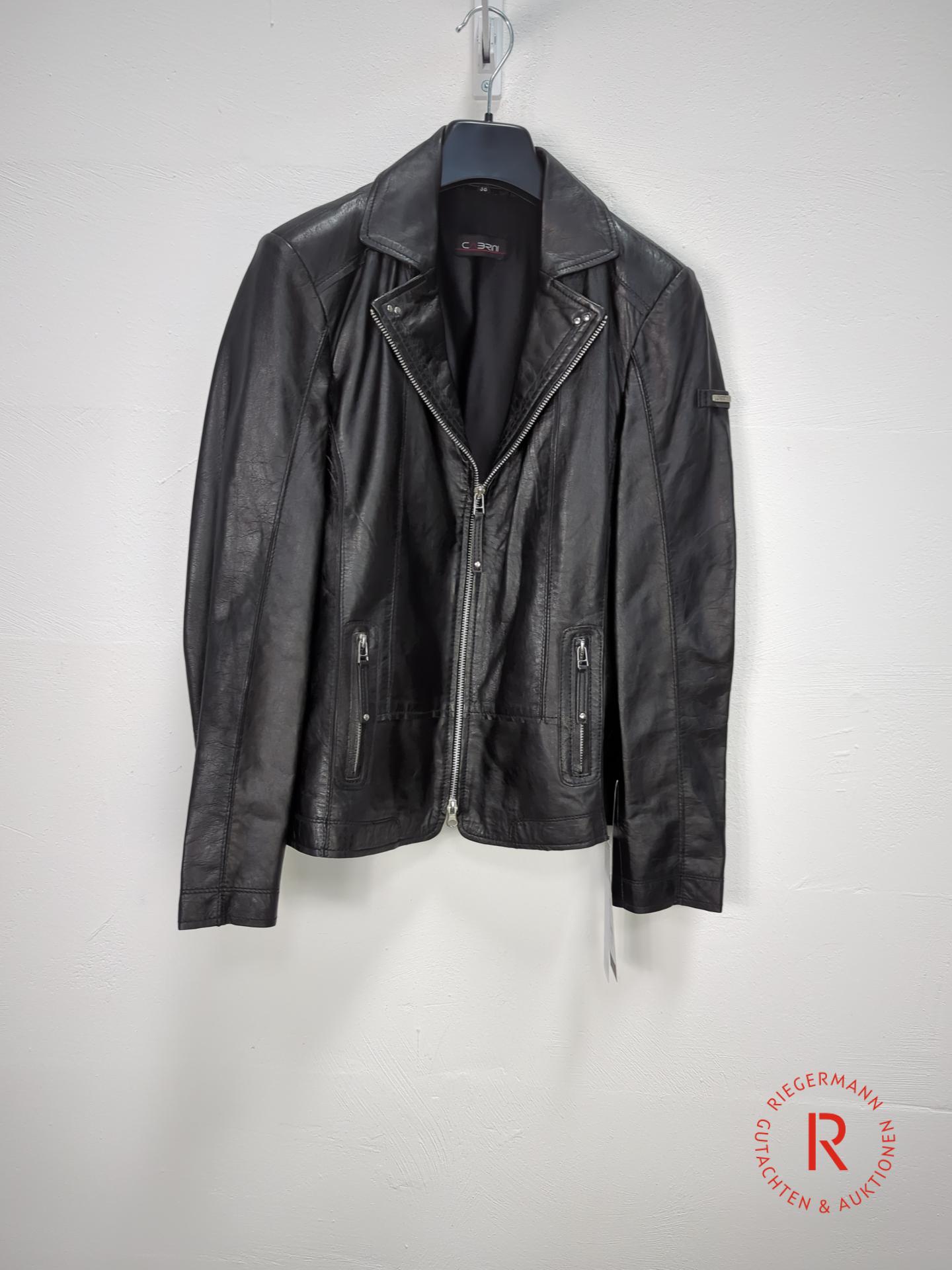 DAMEN LEDERJACKE GRÖSSE 38